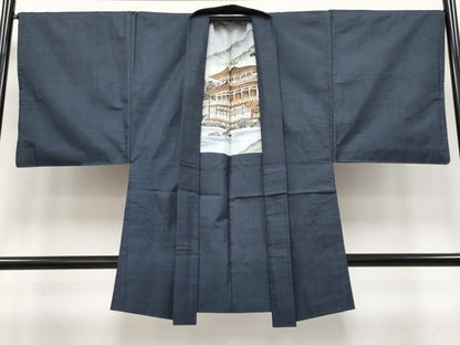 平和屋着物●極上　男性　本場大島紬　アンサンブル　100亀甲　総詰め　逸品　CYAA4111s6