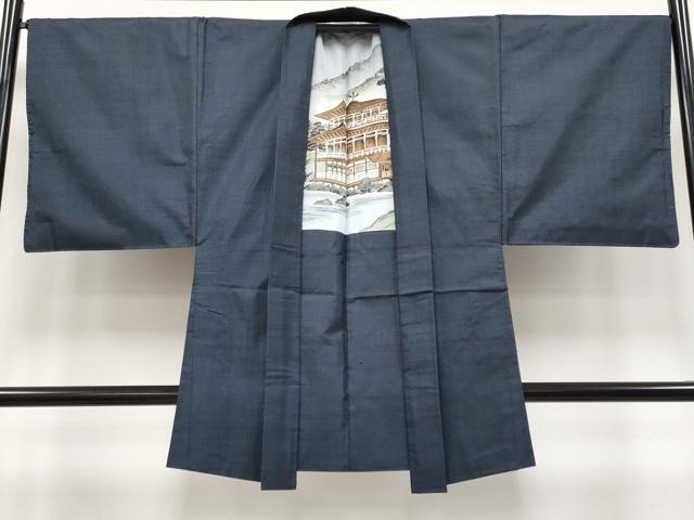 平和屋着物●極上　男性　本場大島紬　アンサンブル　100亀甲　総詰め　逸品　CYAA4111s6