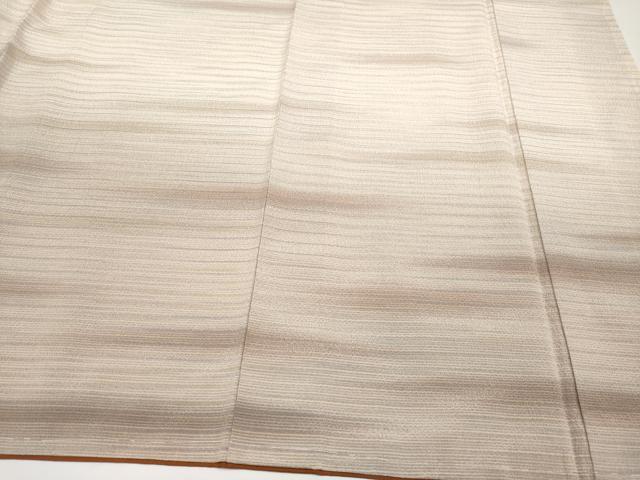 平和屋着物●極上　本塩沢　やまだ織　訪問着　染色作家　桐村博　雪の中のきれ　証紙付き　逸品　未使用　CYAA4121s6