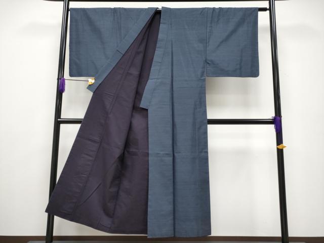 平和屋着物●極上　男性　本場大島紬　アンサンブル・長襦袢セット　100亀甲　総詰め　逸品　CYAA4122s6