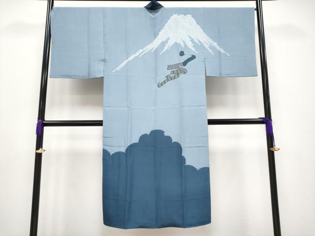 平和屋着物●極上　男性　本場大島紬　アンサンブル・長襦袢セット　9マルキ　逸品　未使用　CYAA4125s6