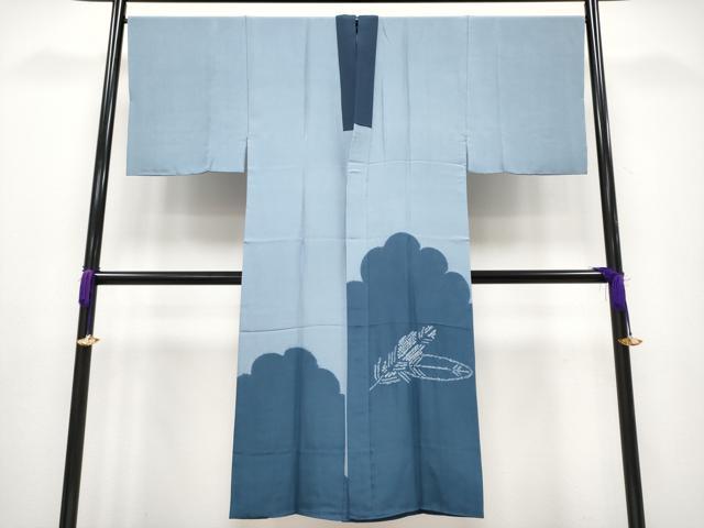 平和屋着物●極上　男性　本場大島紬　アンサンブル・長襦袢セット　9マルキ　逸品　未使用　CYAA4125s6