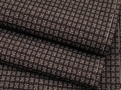 平和屋着物●極上　男性　本場大島紬　アンサンブル　絣文様　逸品　未使用　CYAA4126s6