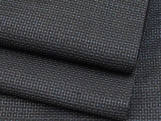 平和屋着物●極上　男性　本場大島紬　アンサンブル　100亀甲　総詰め　逸品　CYAA4127s6