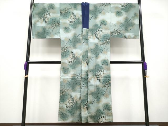 平和屋着物●極上　男性　本場大島紬　アンサンブル・長襦袢セット　キングサイズ　逸品　未使用　CYAA4128s6