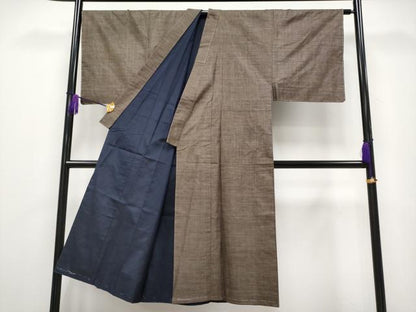 平和屋着物●極上　男性　本場大島紬　アンサンブル　9マルキ　逸品　未使用　CYAA4129s6