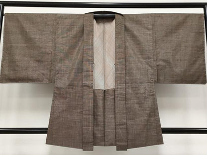 平和屋着物●極上　男性　本場大島紬　アンサンブル　9マルキ　逸品　未使用　CYAA4129s6