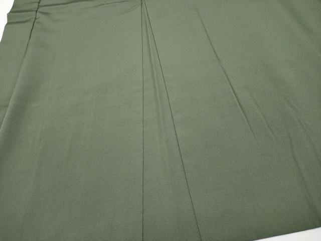 平和屋着物＃極上　男性　長羽織　キングサイズ　色無地　藍媚茶色地　逸品　CYAA4130s6
