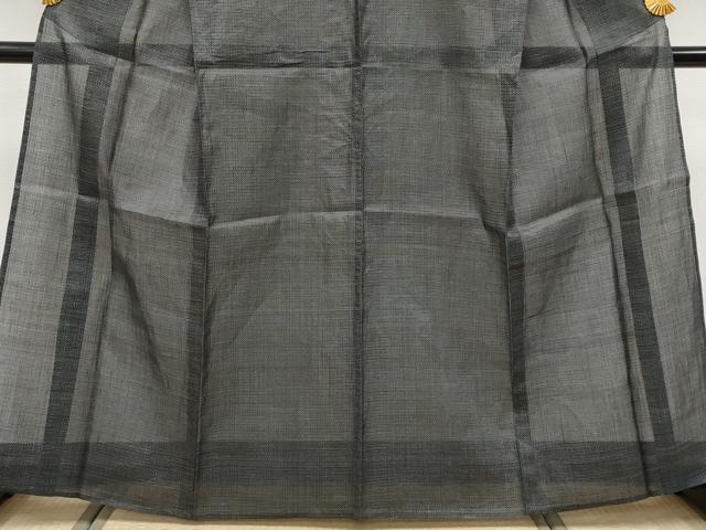平和屋本店＊極上　夏物　石川県指定無形文化財　能登上布　本麻手織上布　80亀甲　総詰め　逸品　未使用　CYAA4148s6