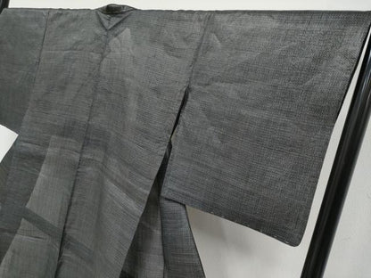 平和屋本店＊極上　夏物　石川県指定無形文化財　能登上布　本麻手織上布　80亀甲　総詰め　逸品　未使用　CYAA4148s6