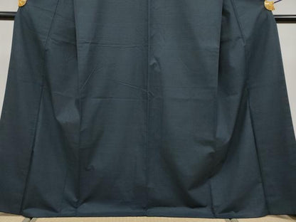 平和屋本店●希少 白泥染の第一人者・絣の魔術師 恵積五郎 本場大島紬 恵大島織物謹製 100亀甲 総詰 海島綿 濃紺地 証紙付 逸品 CYAA4150s6