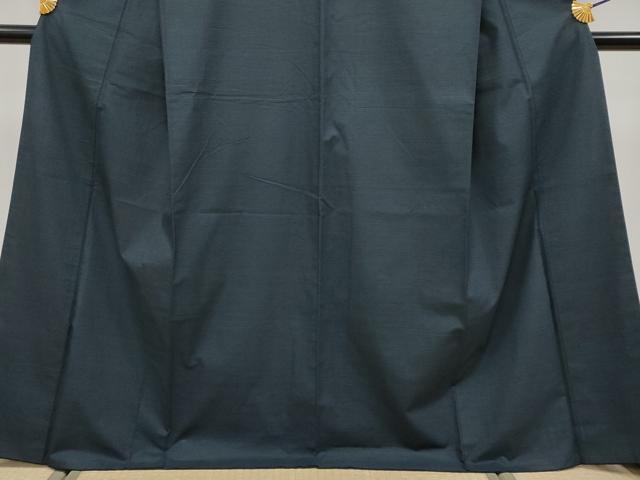 平和屋本店●希少 白泥染の第一人者・絣の魔術師 恵積五郎 本場大島紬 恵大島織物謹製 100亀甲 総詰 海島綿 濃紺地 証紙付 逸品 CYAA4150s6