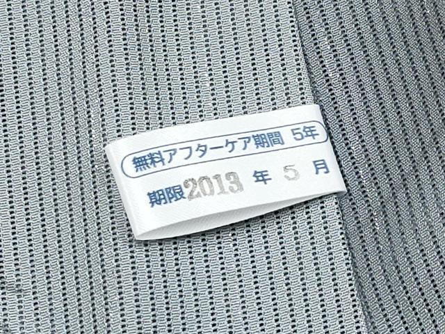 平和屋着物▽極上　スリーシーズン　春夏秋　塵除け　道中着　ロング丈　縦絽　木の実　暈し染　銀糸　藍鼠色地　逸品　未使用　CYAA4169s6