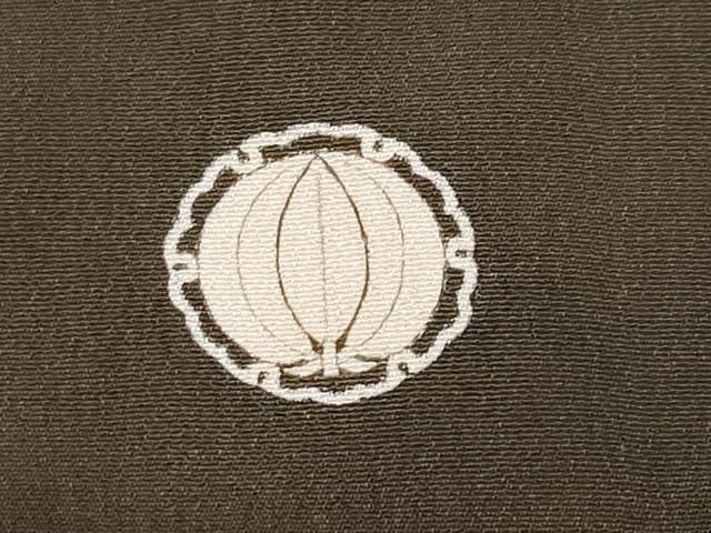 平和屋着物●極上　アンティーク　大正ロマン　振袖　駒刺繍　立波枝花文　金彩　逸品　CYAA4180s6