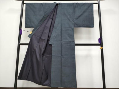 平和屋着物●極上　男性　本場大島紬　アンサンブル　100亀甲　総詰め　証紙付き　逸品　CYAA4185s6