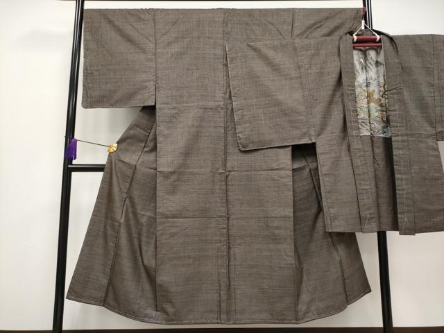 平和屋着物●極上　男性　本場大島紬　アンサンブル　100亀甲　総詰め　逸品　未使用　CYAA4186s6