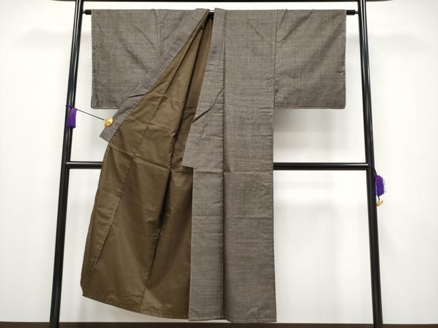 平和屋着物●極上　男性　本場大島紬　アンサンブル　100亀甲　総詰め　逸品　未使用　CYAA4186s6