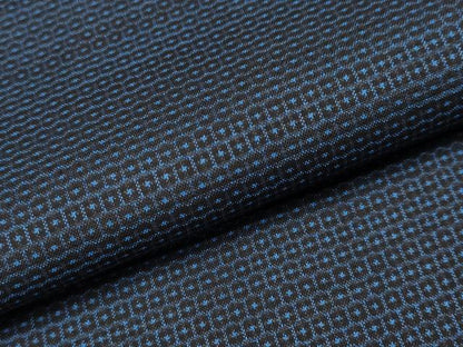 平和屋着物●極上　男性　本場大島紬　アンサンブル　キングサイズ　100亀甲　総詰め　逸品　CYAA4188s6