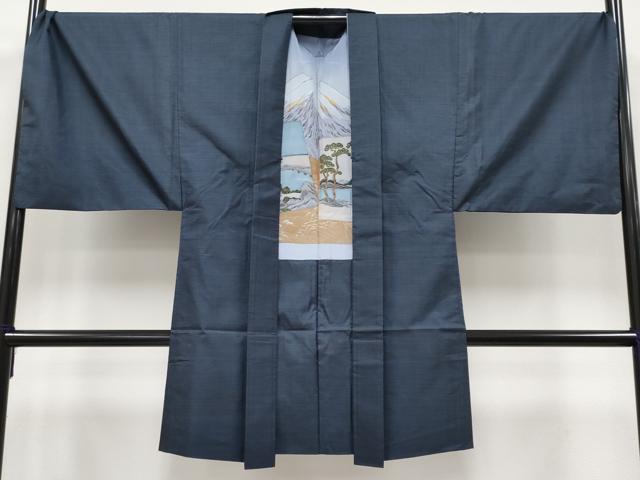 平和屋着物●極上　男性　本場大島紬　アンサンブル　キングサイズ　100亀甲　総詰め　逸品　CYAA4188s6
