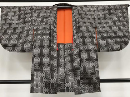 平和屋着物●希少　本場大島紬　龍郷絣　秋名バラ　アンサンブル　逸品　CYAA4189s6