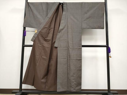 平和屋本店●極上 男性 本場大島紬 アンサンブル キングサイズ 100亀甲 総詰め 逸品 CYAA4191s6