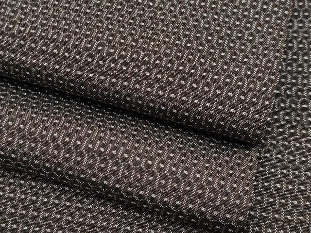 平和屋本店●極上 男性 本場大島紬 アンサンブル キングサイズ 100亀甲 総詰め 逸品 CYAA4191s6