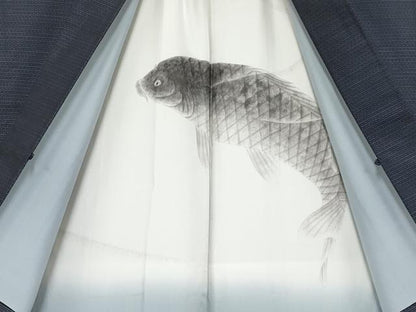平和屋着物●極上　男性　本場大島紬　アンサンブル　キングサイズ　80亀甲　総詰め　逸品　CYAA4192s6