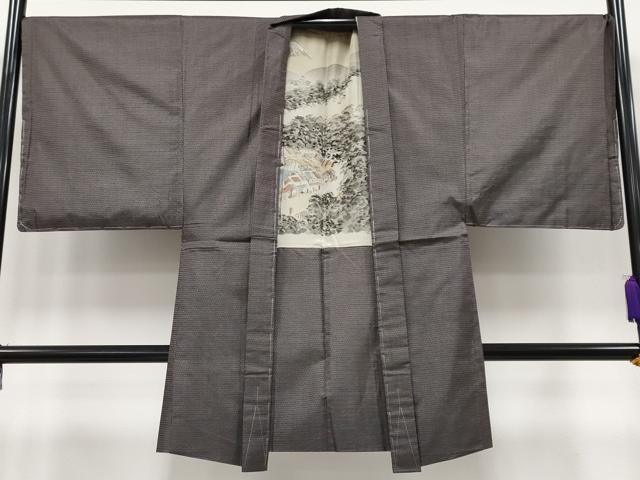 平和屋着物●極上　男性　本場大島紬　アンサンブル　100亀甲　総詰め　逸品　未使用　CYAA4193s6