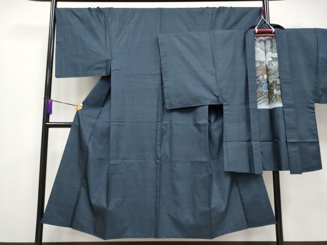 平和屋着物●極上　男性　本場大島紬　アンサンブル　100亀甲　総詰め　逸品　未使用　CYAA4194s6