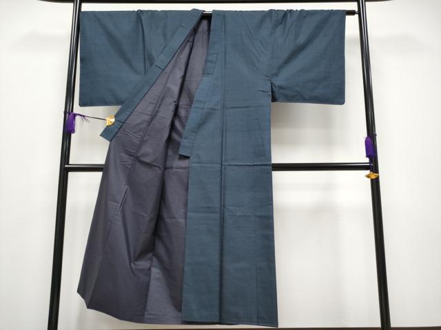 平和屋着物●極上　男性　本場大島紬　アンサンブル　100亀甲　総詰め　逸品　未使用　CYAA4194s6