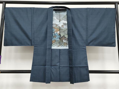 平和屋着物●極上　男性　本場大島紬　アンサンブル　100亀甲　総詰め　逸品　未使用　CYAA4194s6