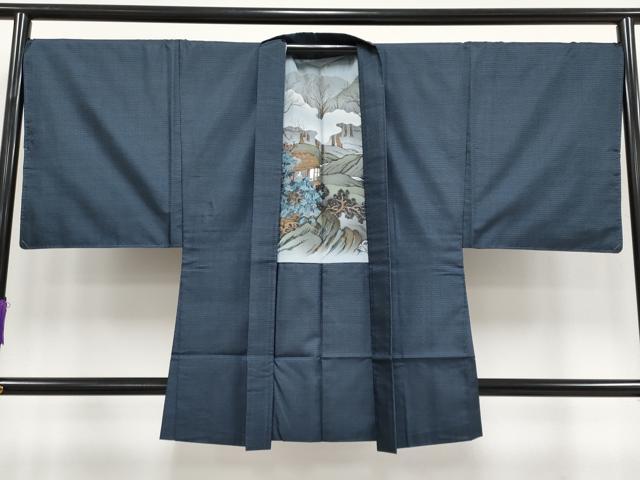 平和屋着物●極上　男性　本場大島紬　アンサンブル　100亀甲　総詰め　逸品　未使用　CYAA4194s6