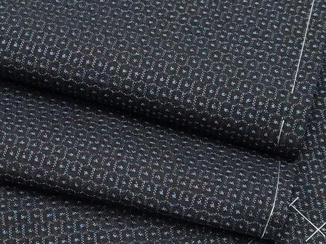 平和屋着物●極上　男性　本場大島紬　アンサンブル　100亀甲　総詰め　逸品　未使用　CYAA4198s6