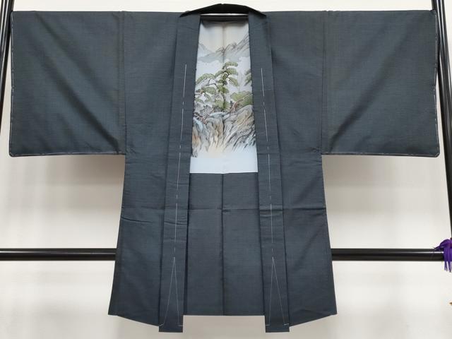平和屋着物●極上　男性　本場大島紬　アンサンブル　100亀甲　総詰め　逸品　未使用　CYAA4198s6