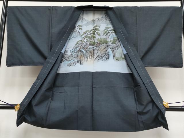 平和屋着物●極上　男性　本場大島紬　アンサンブル　100亀甲　総詰め　逸品　未使用　CYAA4198s6