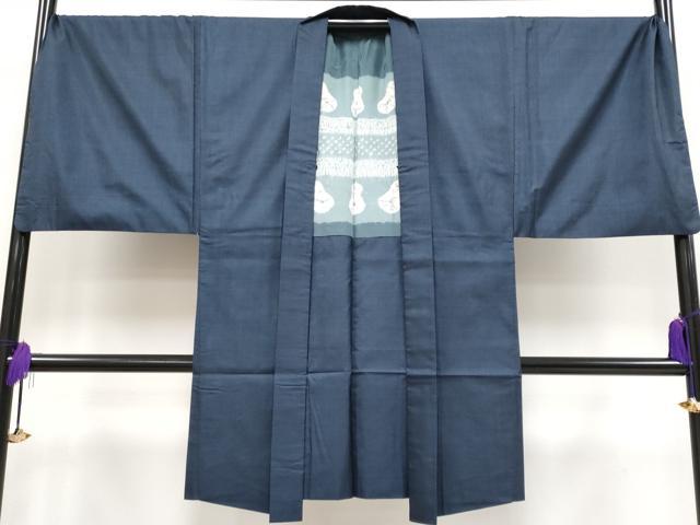 平和屋着物●極上　男性　本場大島紬　アンサンブル　キングサイズ　100亀甲　総詰め　阪急百貨店扱い　逸品　CYAA4200s6