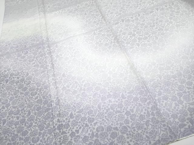 平和屋本店●極上　訪問着　輪奈織　葵花文　暈し染め　やまと金ラベル　反端付き　逸品　CYAA4207s6
