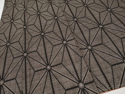 平和屋着物●極上　本場大島紬　7マルキ　麻の葉文様　逸品　未使用　CYAA4208s6