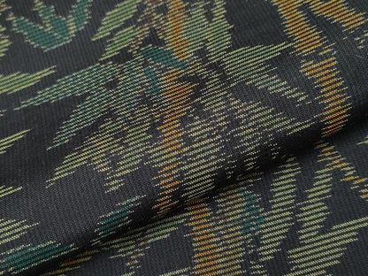 平和屋着物●極上　本場大島紬　笹竹文　まるやま扱い　逸品　CYAA4210s6