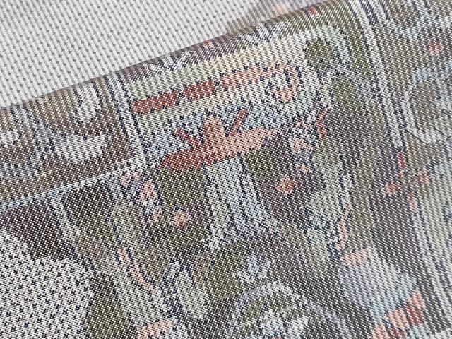 平和屋着物●極上　本場大島紬　白大島　名匠たかし　7マルキ　明日香　証紙付き　逸品　CYAA4211s6