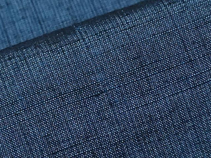 平和屋着物●極上　男性　紬　色無地　濃紺地　逸品　未使用　CYAA4218s6