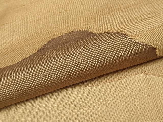 平和屋本店●極上 伝統工芸士 曽根武勇 訪問着 紬地 霞文 香染色地 逸品 CYAA4224s6