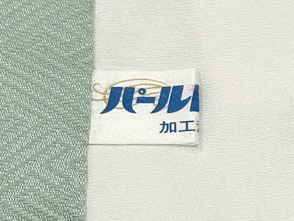 平和屋着物●極上　訪問着　作家物　鴛鴦　暈し染め　金彩　薄青色地　逸品　CYAA4230s6