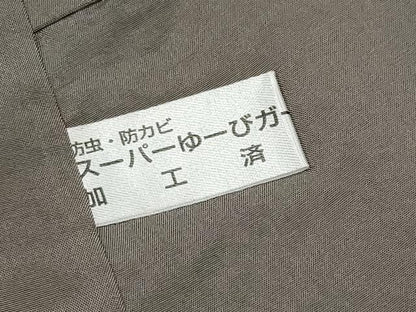 平和屋本店●極上　本疋田絞り　本場大島紬　訪問着　流水文　黒地　証紙付き　逸品　未使用　CYAA4231s6