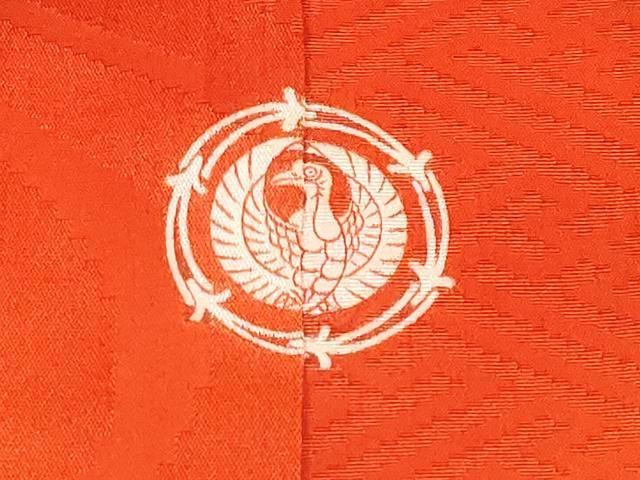 平和屋本店●極上　アンティーク　大正ロマン　振袖　手描き　人物船飛鶴文　暈し染め　金彩　逸品　CYAA4235s6