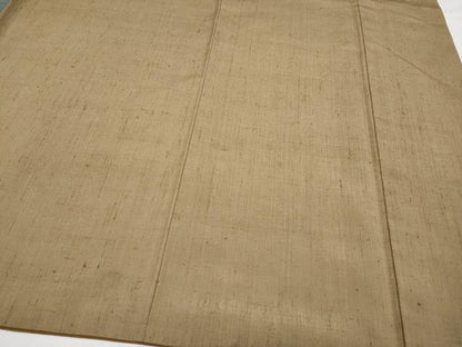 平和屋本店●極上 訪問着 紬地 横段文 朽葉色地 逸品 CYAA4283s6