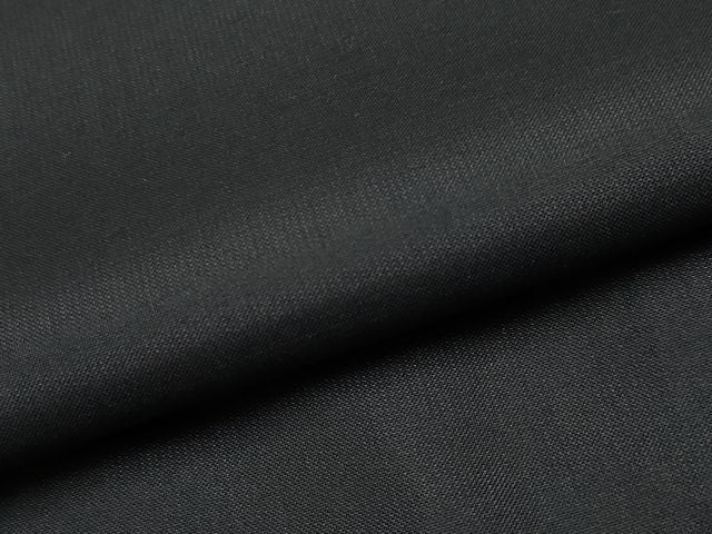 平和屋着物●極上　本場縞大島紬　色無地　黒地　洒落紋　逸品　CYAA4291s6