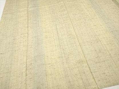 平和屋着物▽極上 ぜんまい紬 単衣 間道 逸品 CYAA4317s6