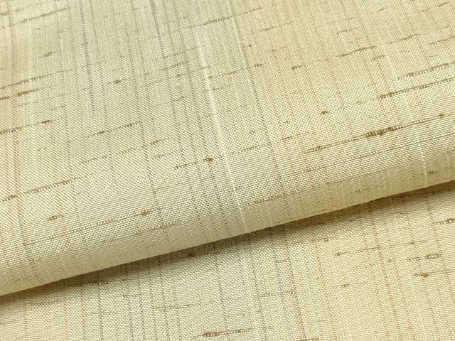 平和屋着物▽極上 ぜんまい紬 単衣 間道 逸品 CYAA4317s6