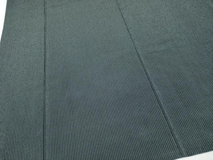 平和屋着物●極上　本塩沢　縞　百入茶色地　逸品　CYAA4330s6